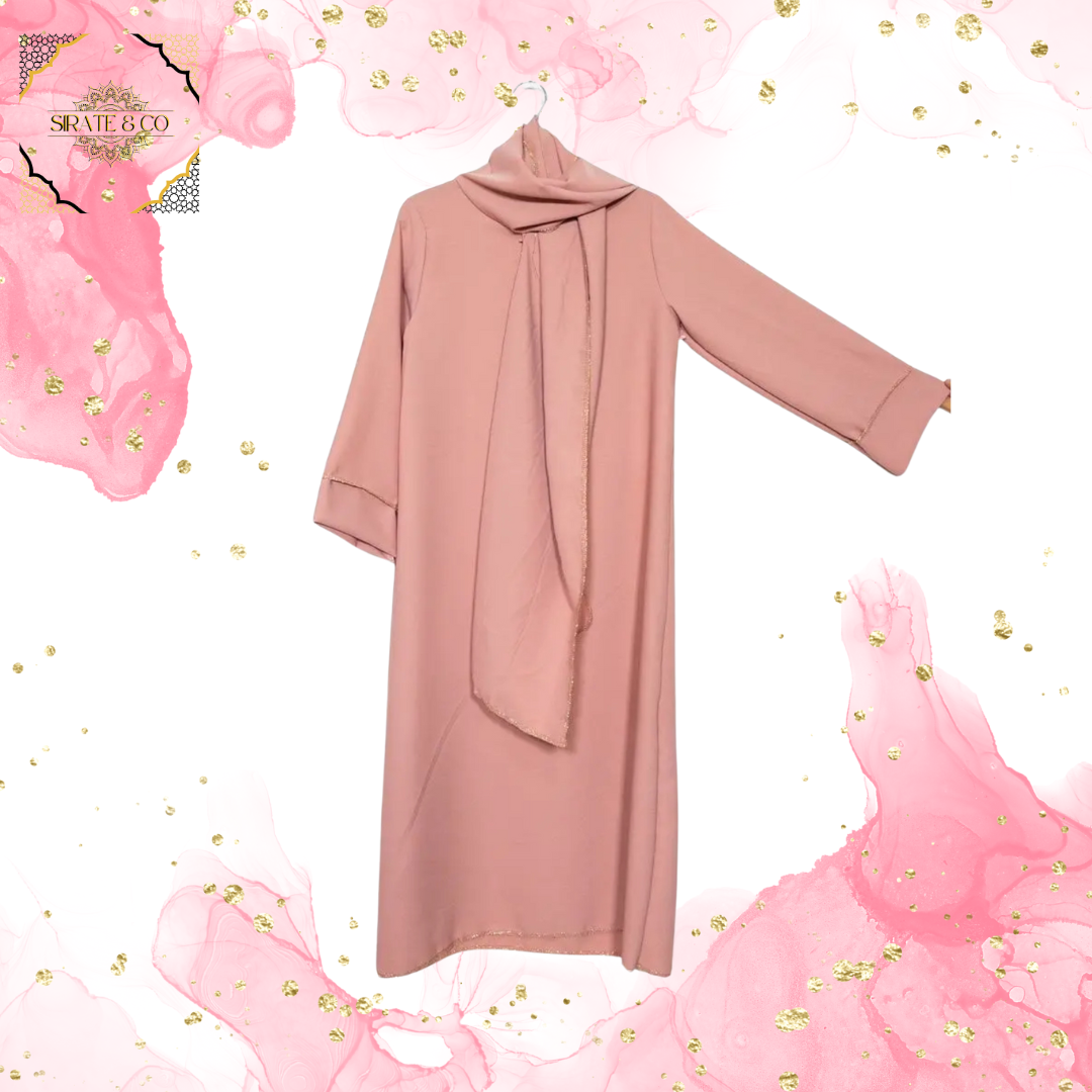 Abaya pour Enfants en Soie de Médine