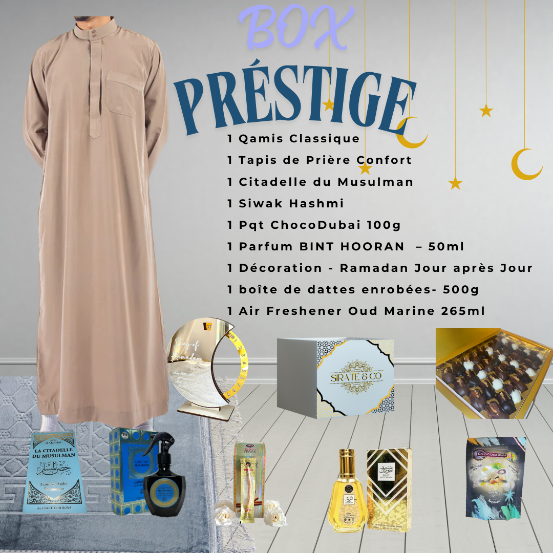 Box Prestige pour Homme –  Qamis Classique